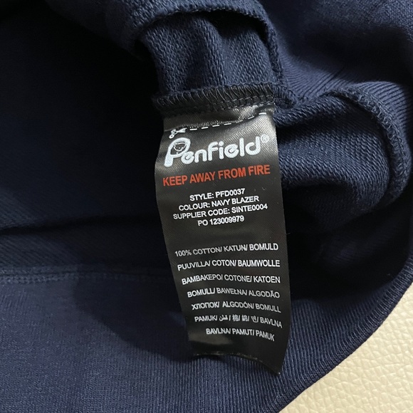 NWT - Penfield Men’s Big P Bear Chest Print Hoodie - Size XL - Picture 13 of 14